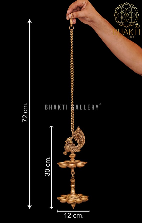 Brass 2024 diya hanging