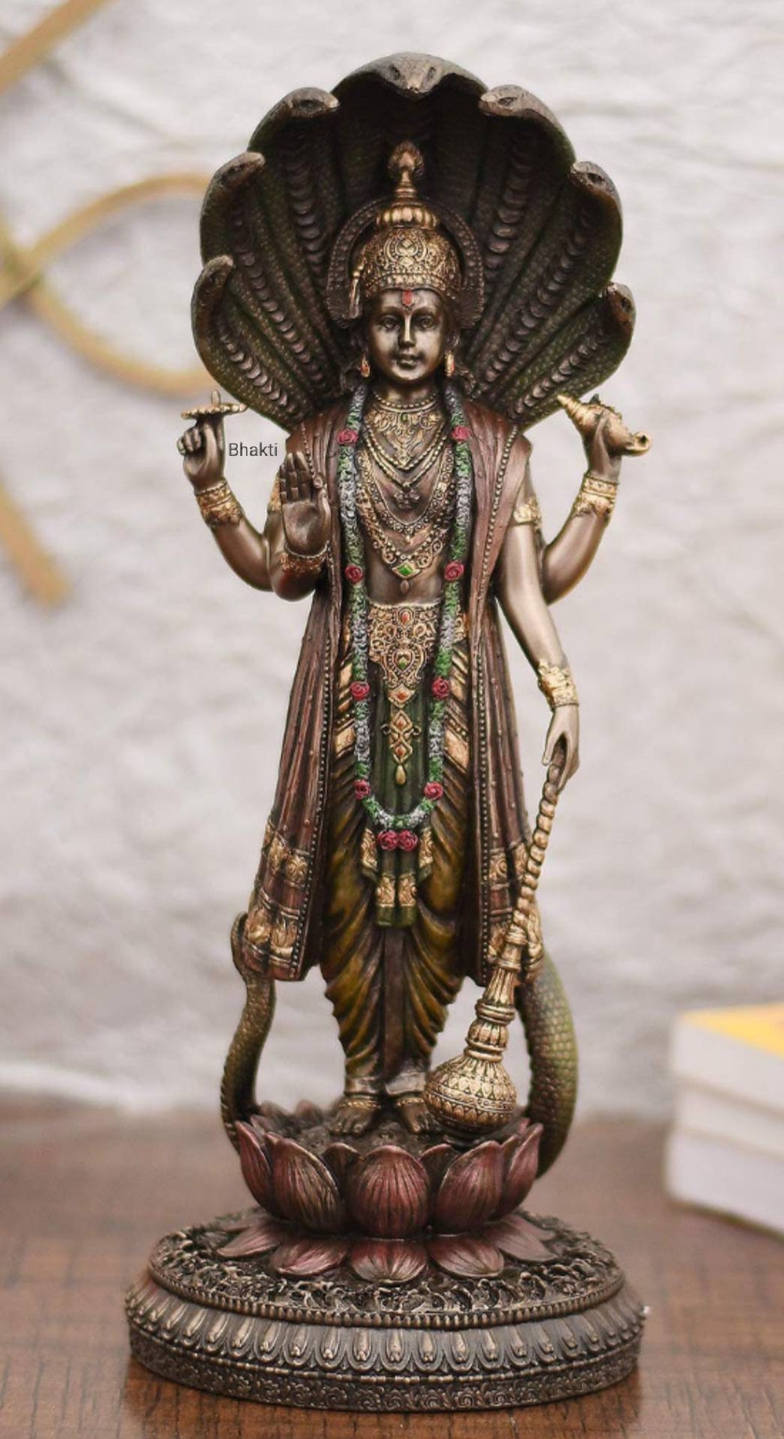 Vishnu Statue Lord Vishnu Statue 12.5 Hindu God Vishnu Etsy