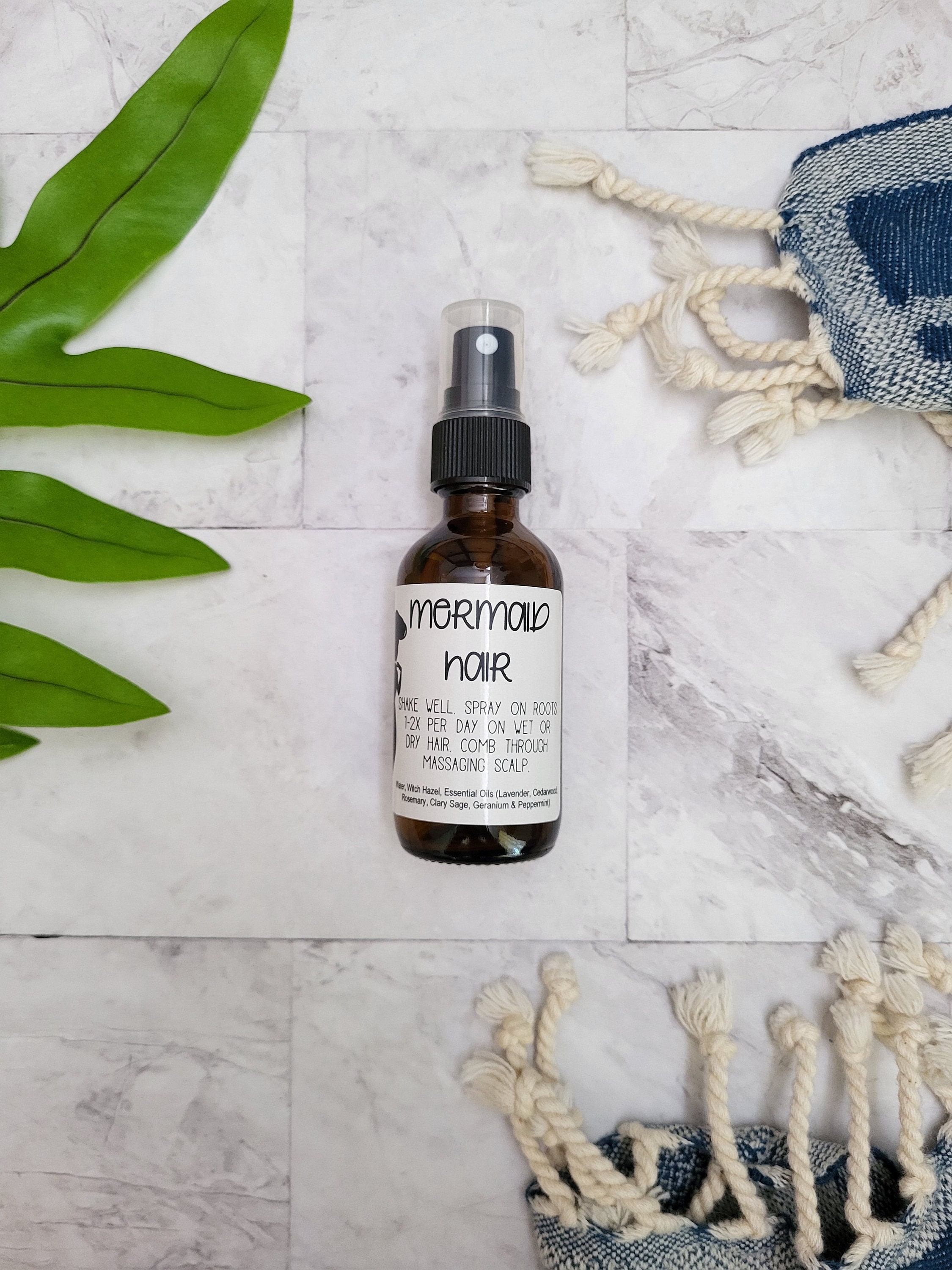 Mermaid Hair Hair Tonic Hair Growth Healthy Hair Hair Etsy