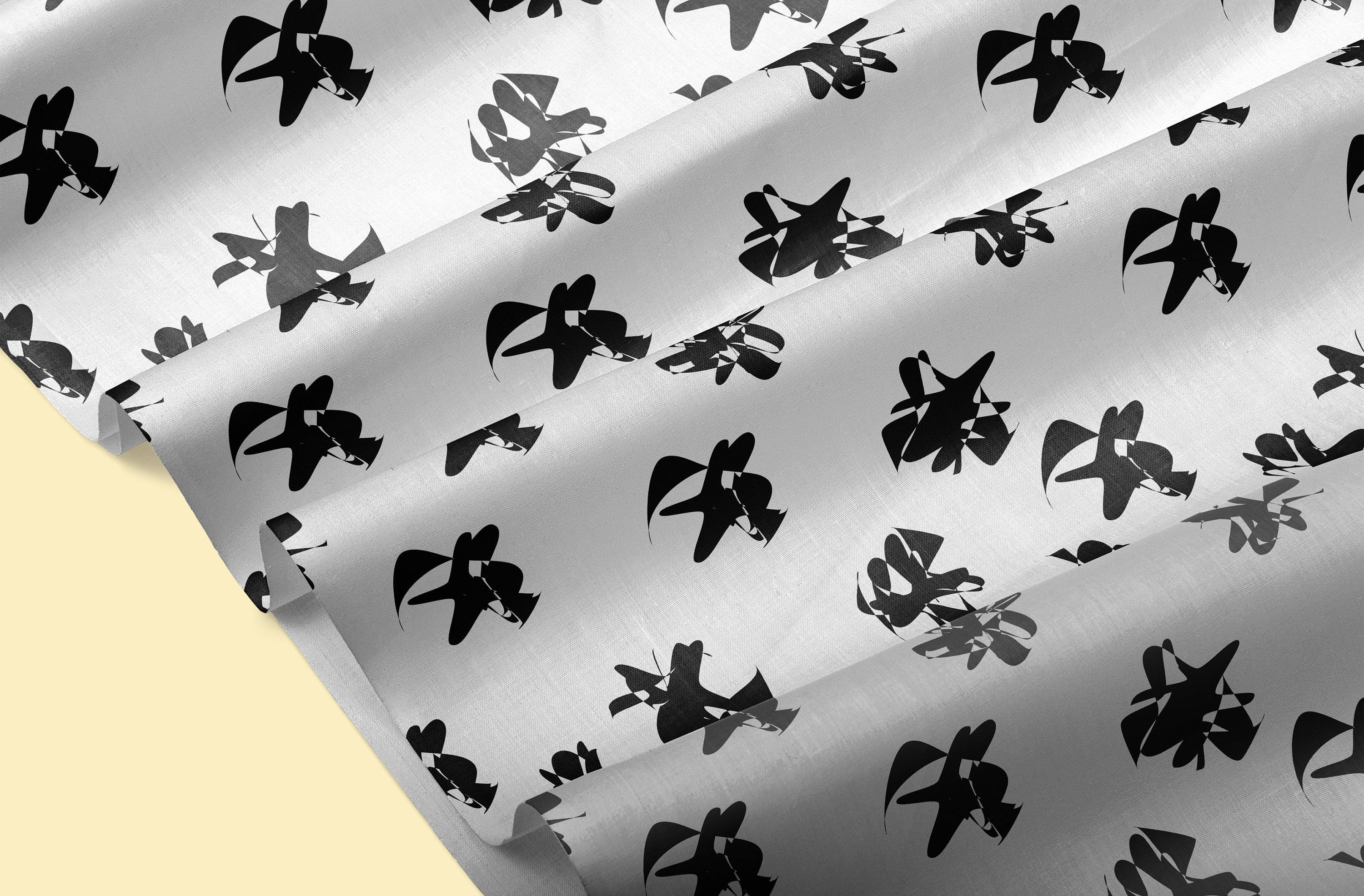 INSTANT DOWNLOAD, BUNDLE of Black & White Seamless Pattern, 14 Digital ...