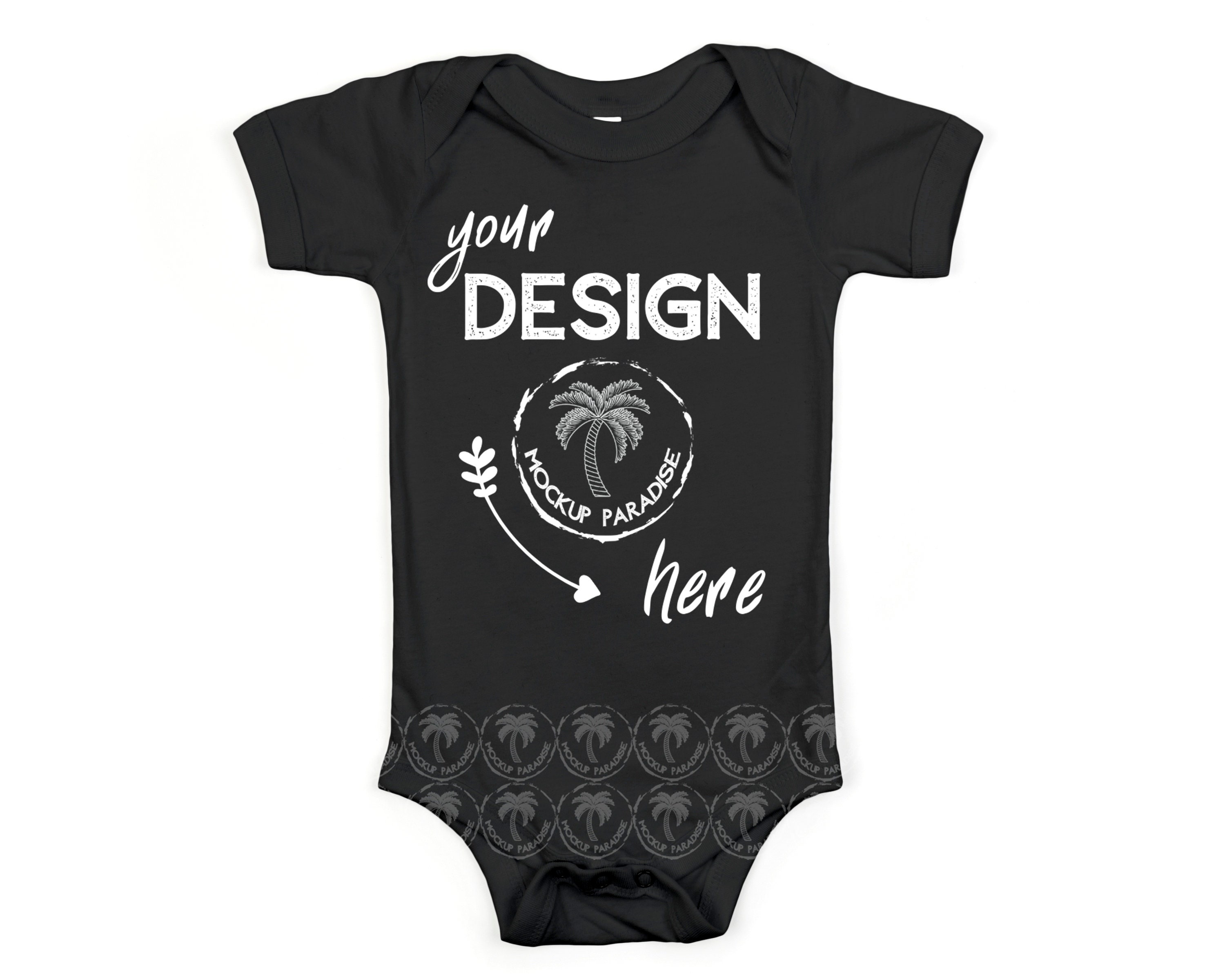 Download Bella Canvas 100B Baby Bodysuit Mockup Bundle Baby Onesie | Etsy