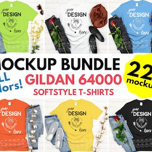 Download Gildan Mockup Etsy