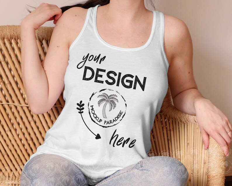 Download Tank Top Mockup Bundle Bella Canvas 8800 Bundle Model ...