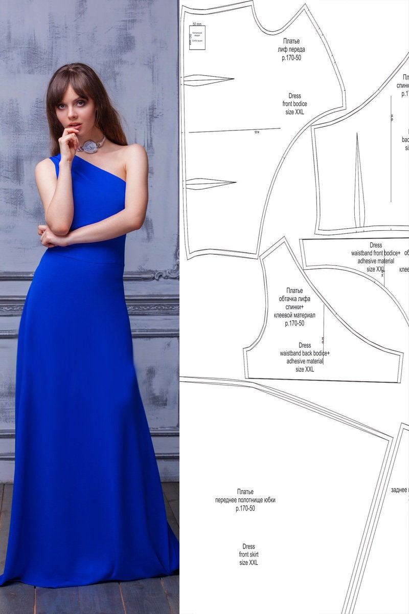 ladies gown pattern