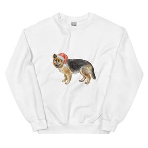 German Shepherd Christmas Crewneck Sweatshirt