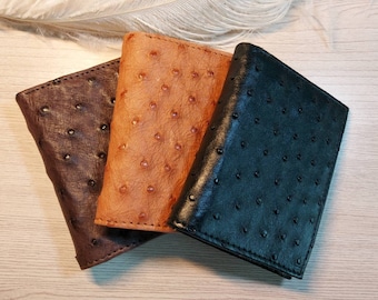 Genuine Ostrich Leather Wallet
