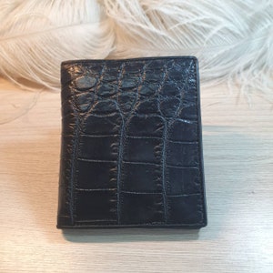 Genuine Crocodile Leather Wallet