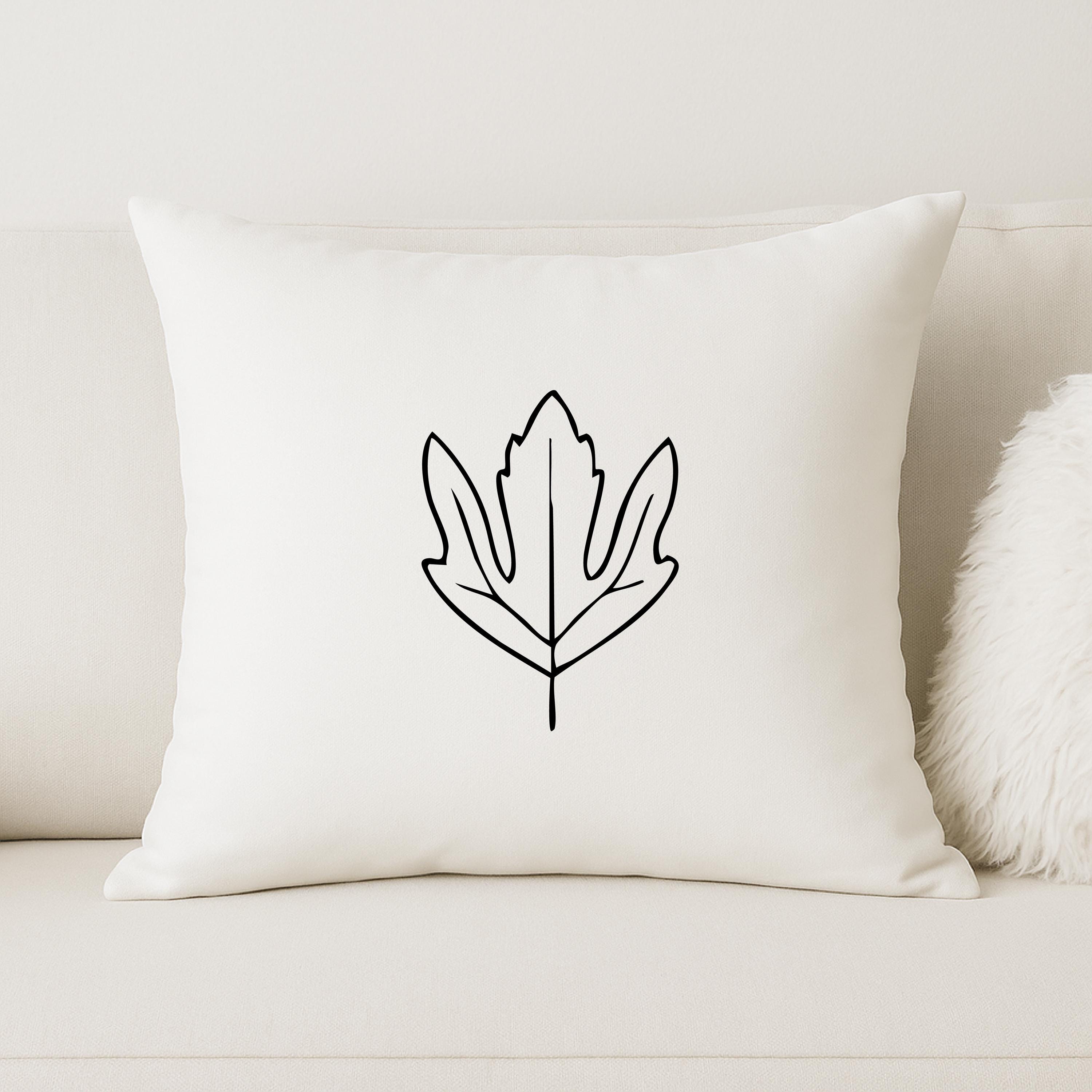 Fall Leaves Outline SVG PNG Bundle - 44 Autumn Botanical Leaves Clipart ...