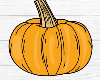 Clipart citrouille PNG SVG isolé