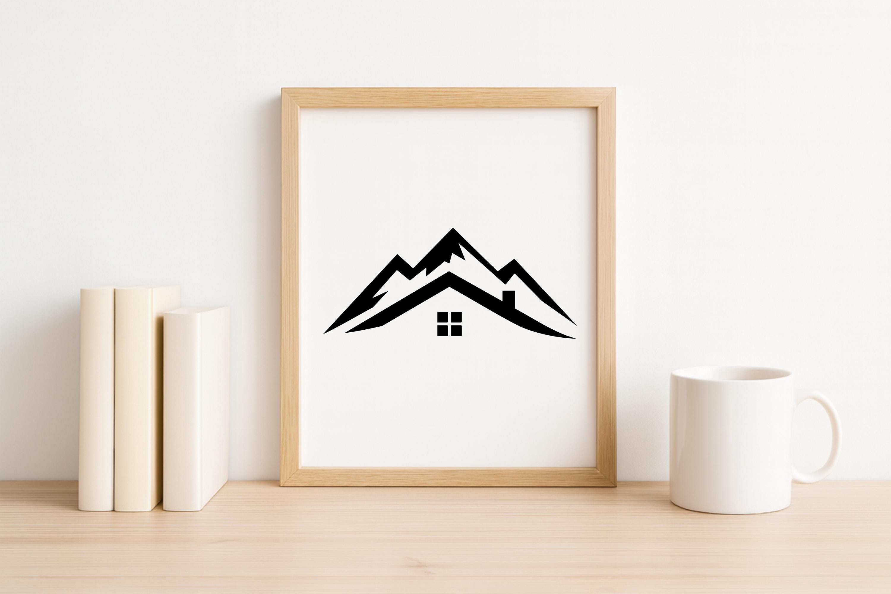 House Roof Svg Bundle | Png, Jpg, Eps, and Pdf | 20 Designs - Etsy