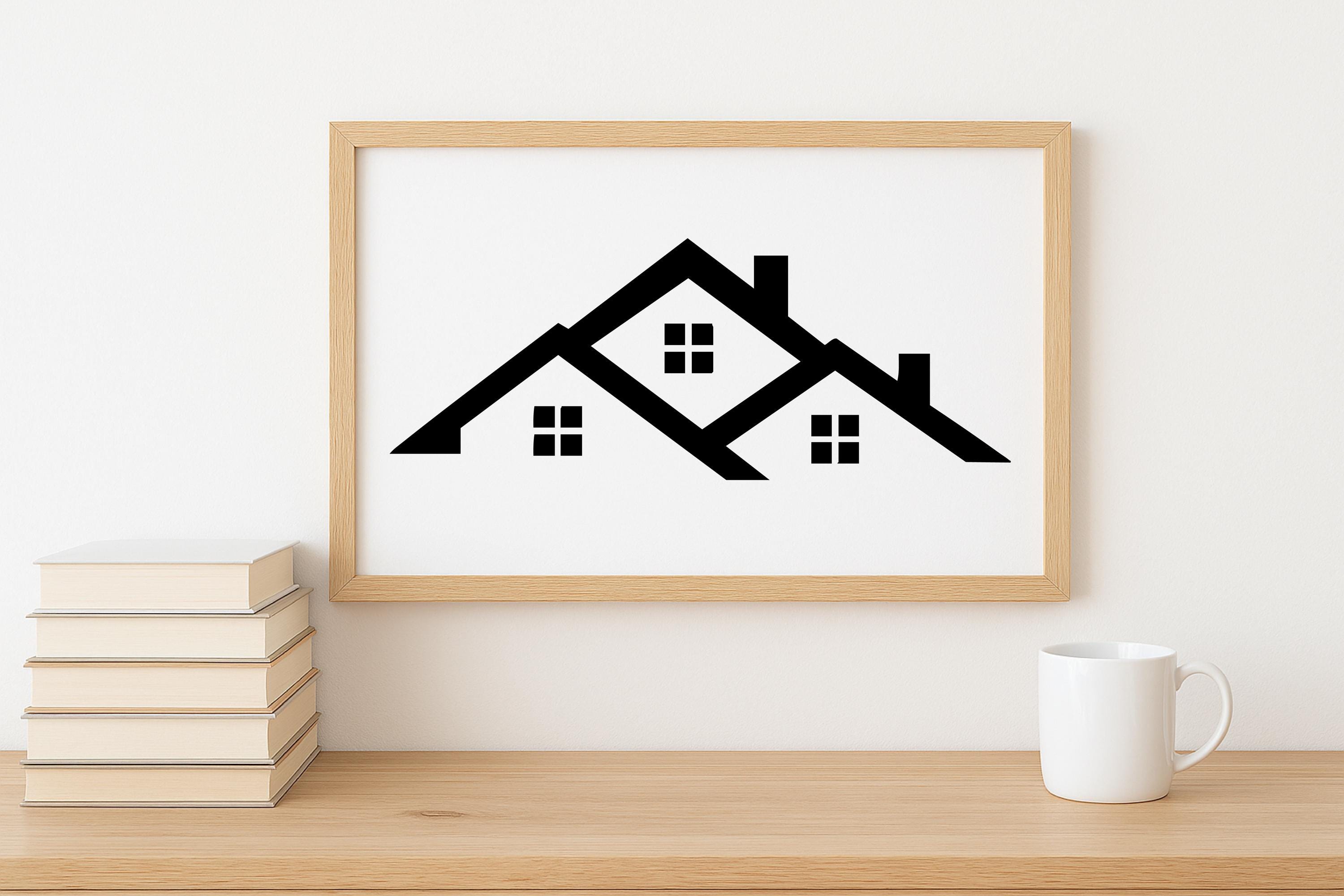 House Roof Svg Bundle | Png, Jpg, Eps, and Pdf | 20 Designs - Etsy