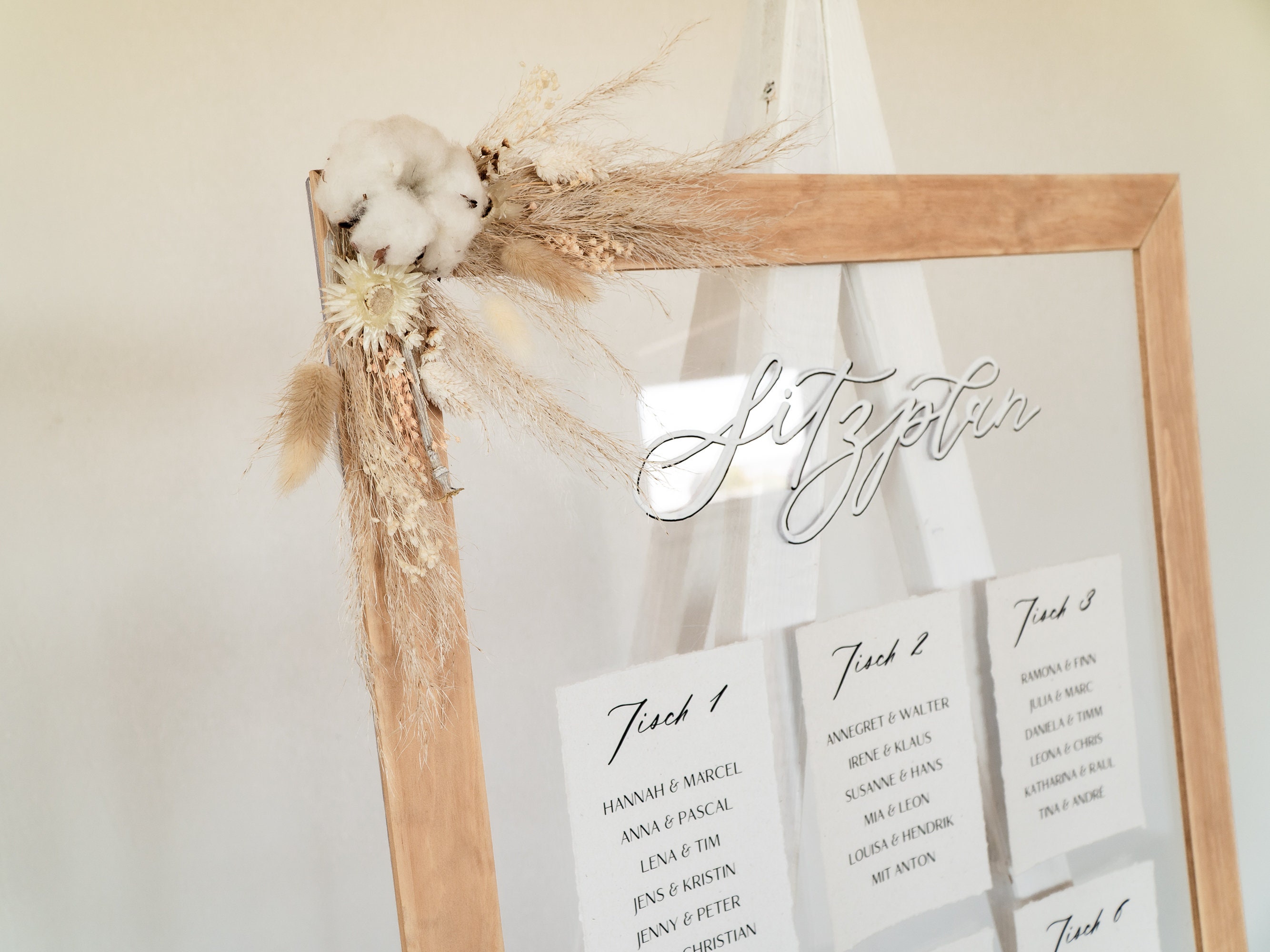 Sitzplan Hochzeit Acryl 50x70 cm Tischplan Hochzeit Etsy