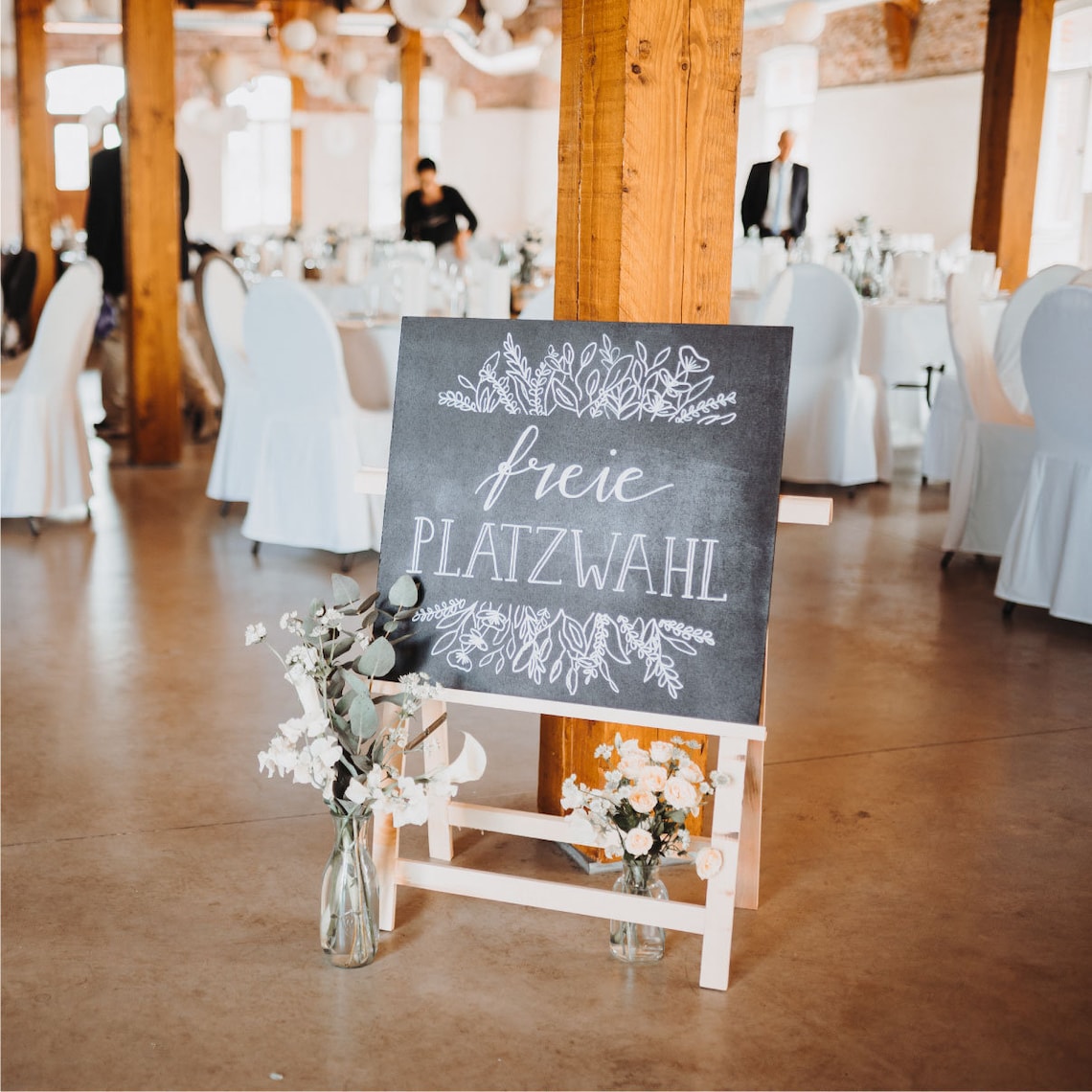 Tafelschild Freie Platzwahl Hochzeit Eukalyptus Etsy
