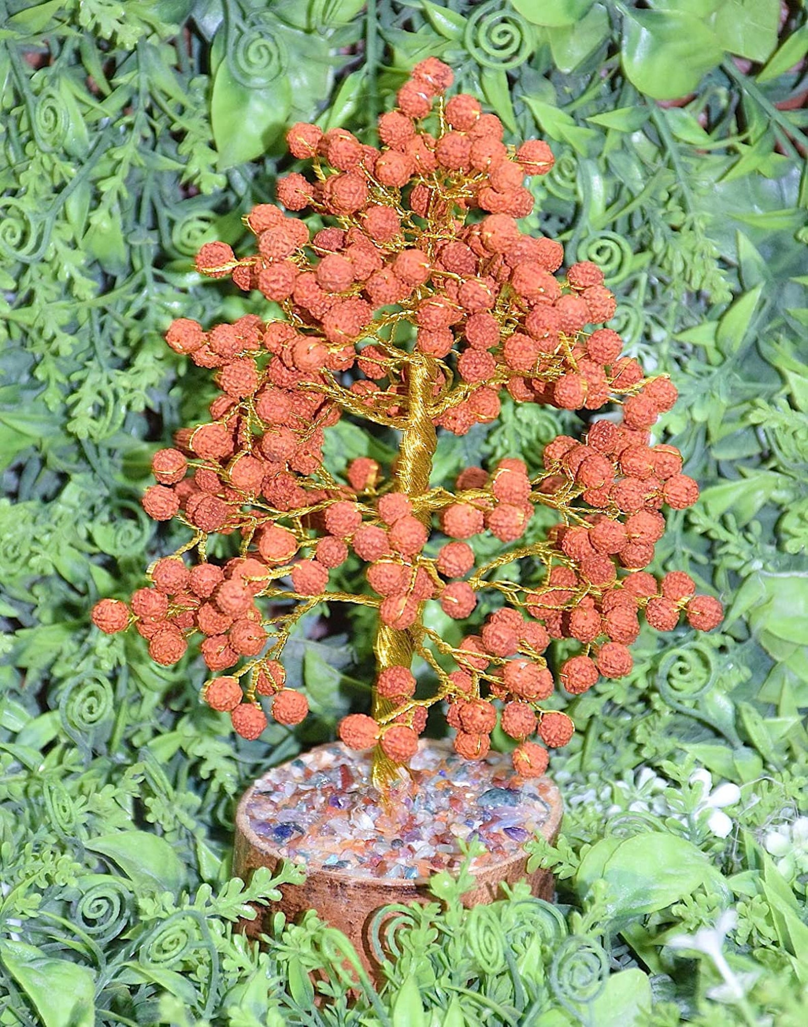 KESHAVDIVINE 5 Mukhi Rudraksha Tree Home Rudraksha Tree Etsy