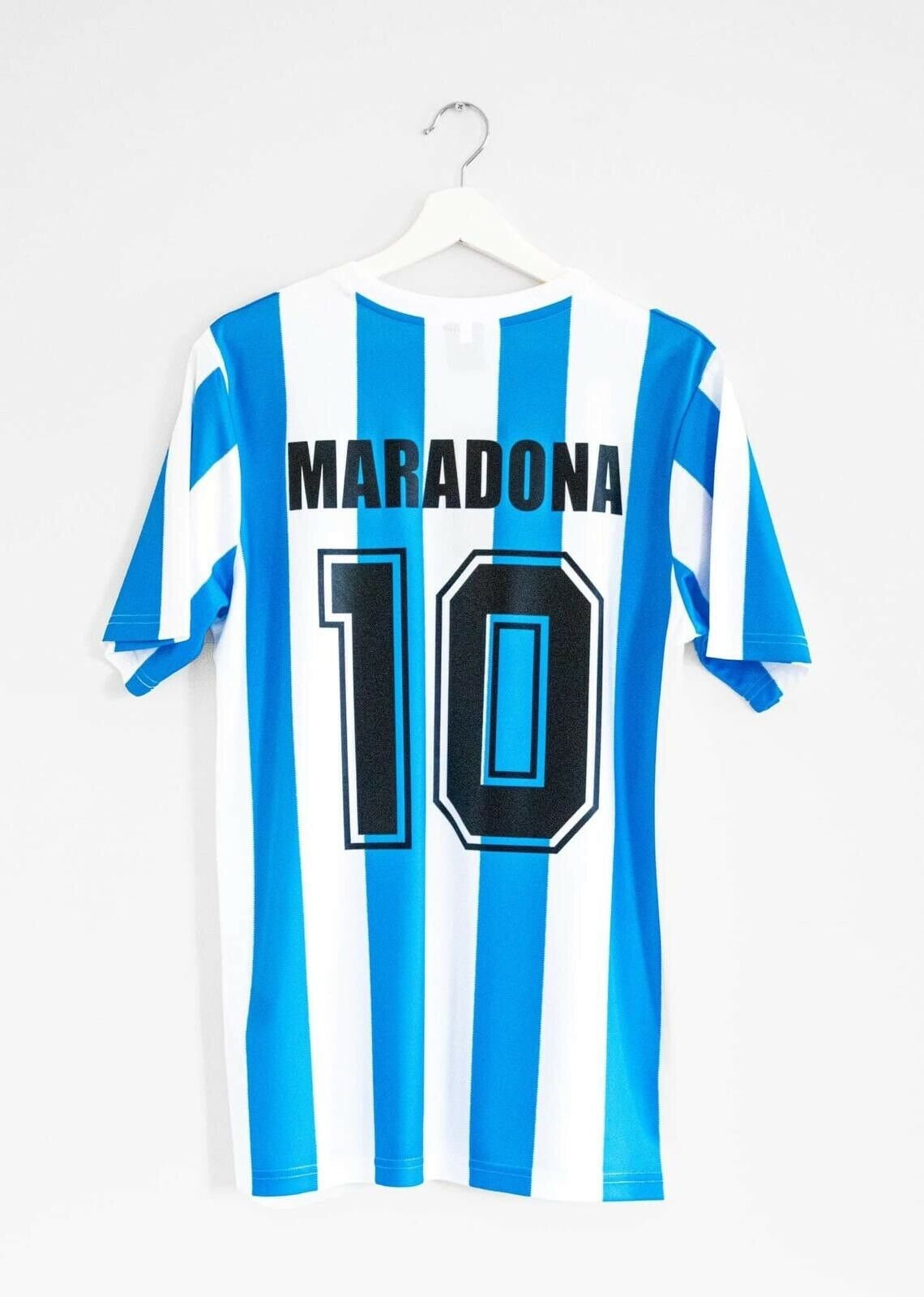 Argentina Retro Home Camiseta 1986 Copa del Mundo Maradona | Etsy