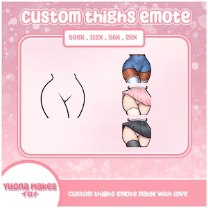 Custom Thighs Emote | Discord Emotes | Custom