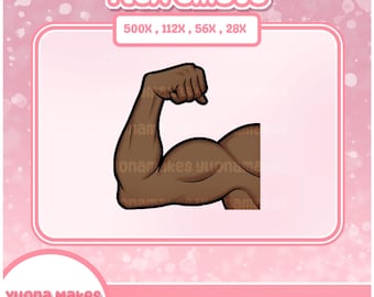 Flex Emote | Emotes for Streamers, Streaming, Streamer Assets | For Twitch, Discord, Youtube, Telegram
