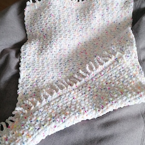 Baby blanket, stroller blanket, cuddly blanket