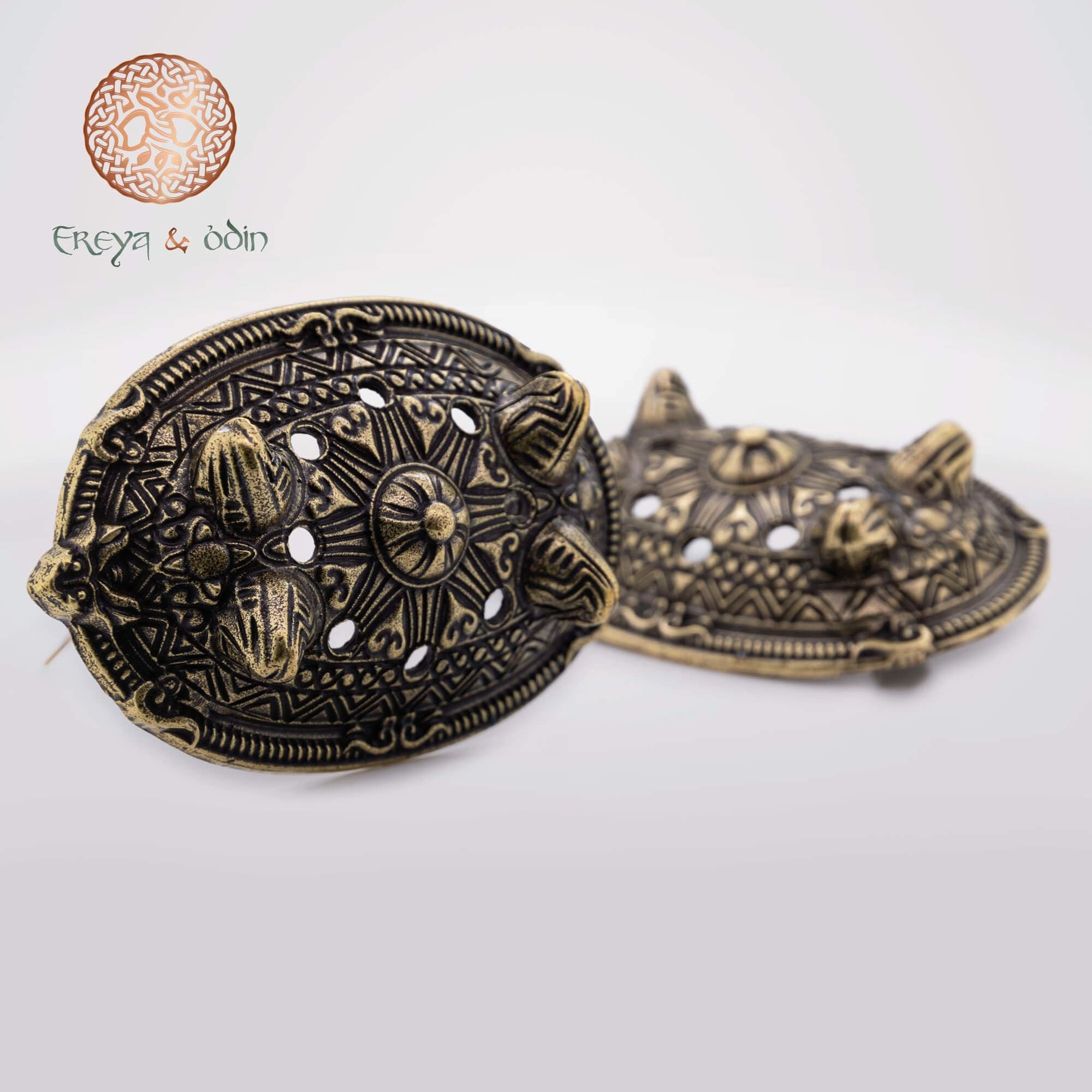 Broche Tortue Vintage En émaux Et Strass - Dimensions 29x44mm - Occasion