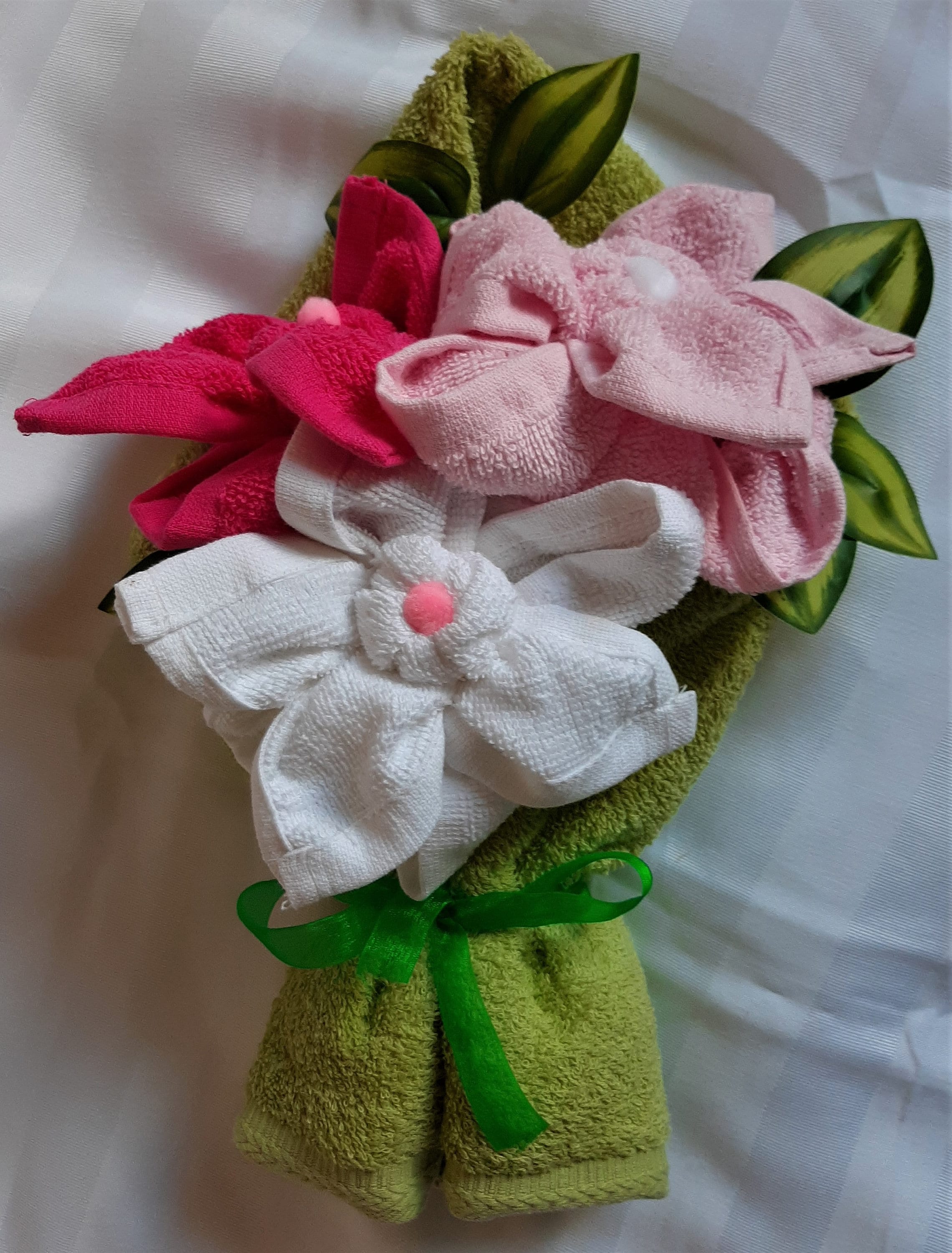 Flower towels outlet
