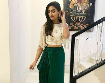 long top and skirt for indian wedding