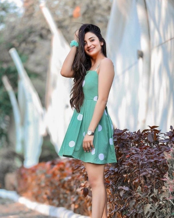Indian Women Designer Summer Wear Rayon Fabric One Piece Short Etsy Singapore
