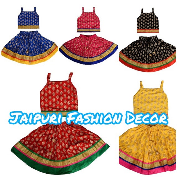 Traditional Rajasthani Lehenga Choli For Girls | Lehenga, Diwali dresses,  Cotton lehenga