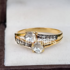 Antiker ungeschliffener Polki Diamant Ring 925 Sterling Silber Diamant Ring Einzigartige Viktorianischen Ring Polki Ring Geburtstag Geschenke Für Sie Trauringe