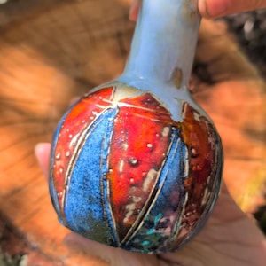Steinzeugflasche Lederhalter Kugelflasche LARP Mittelalter Trankflasche Kostüm Kräuterkunde - ein besonderes Geschenk