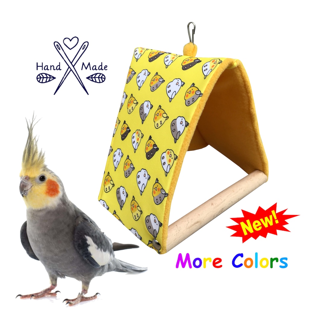 Cockatiel Bird Snuggle Hut Sleepy Hut Swing Bird Swing Etsy