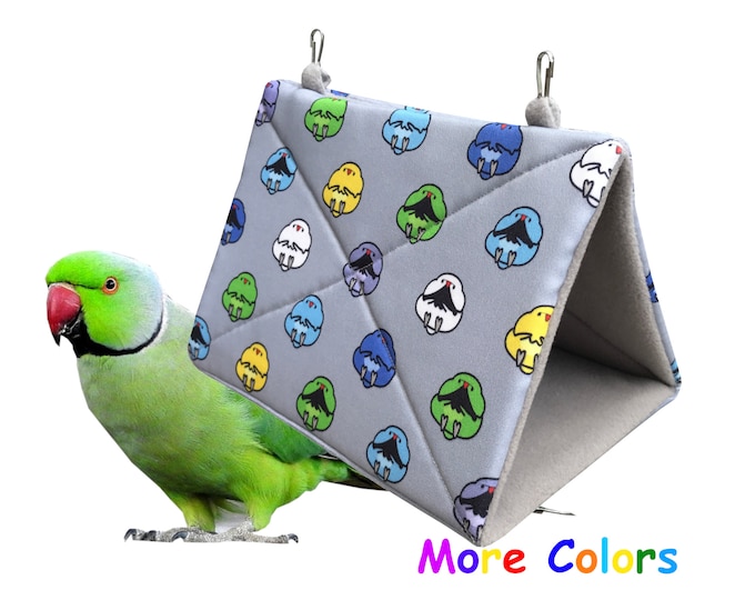 Budgie Bird Snuggle Hut Sleepy Hut Budgerigar Bird Tent Etsy