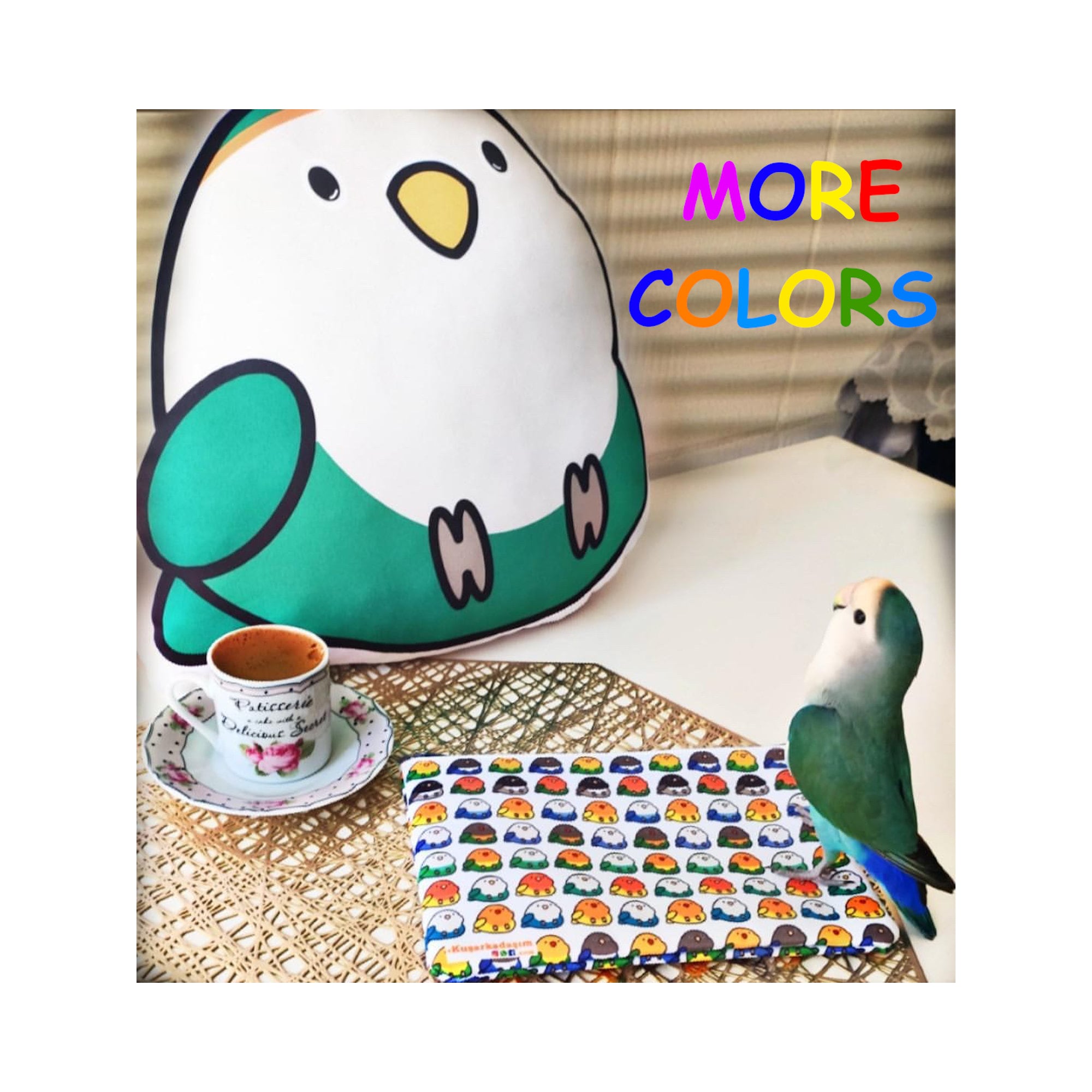lovebird plush