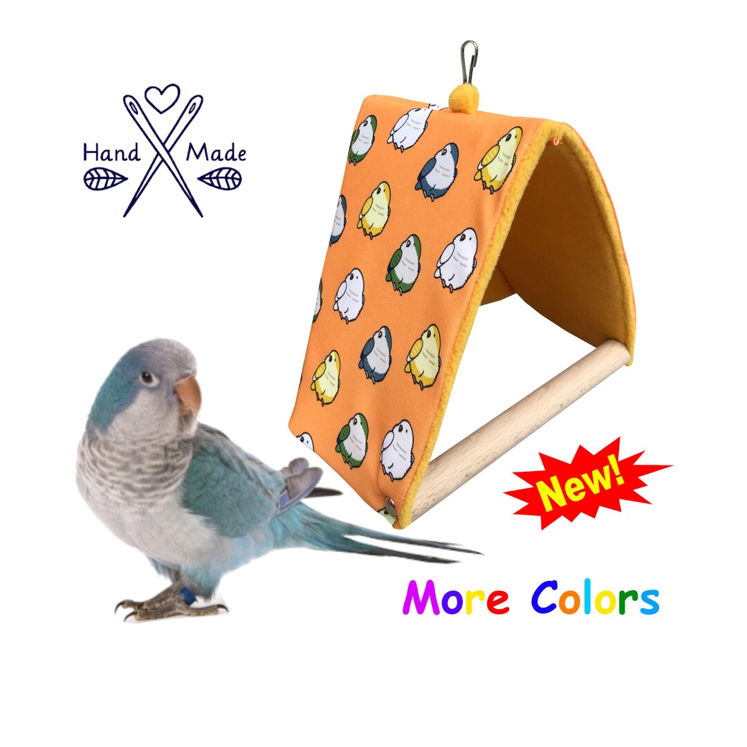 Quaker Parrot Monk Parakeet Bird Snuggle Hut Sleepy Hut Etsy Israel
