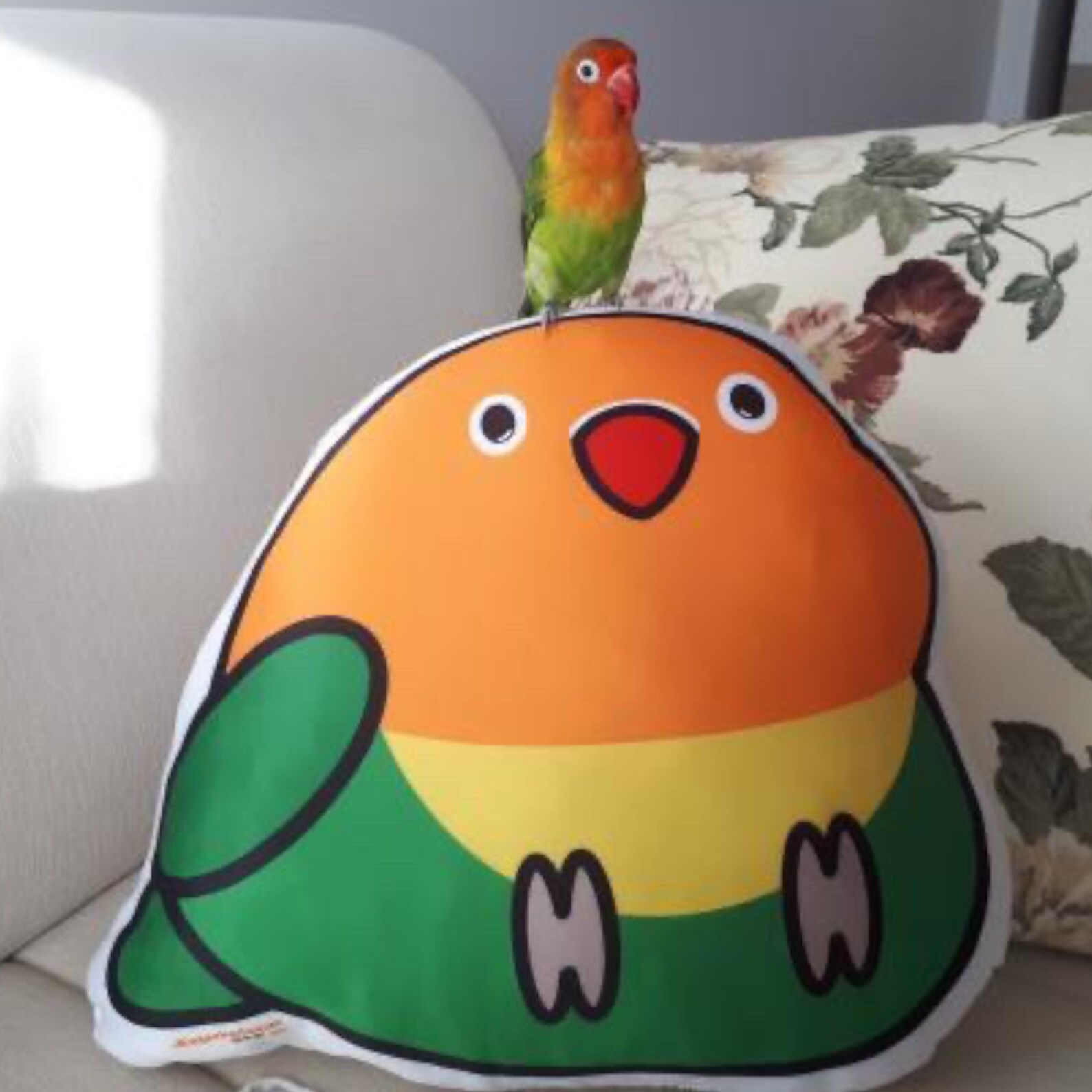 lovebird plush