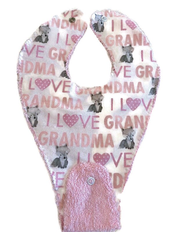 Baby Pacifier Teething Bib Teething Bib Baby Bib Drool Bib Etsy