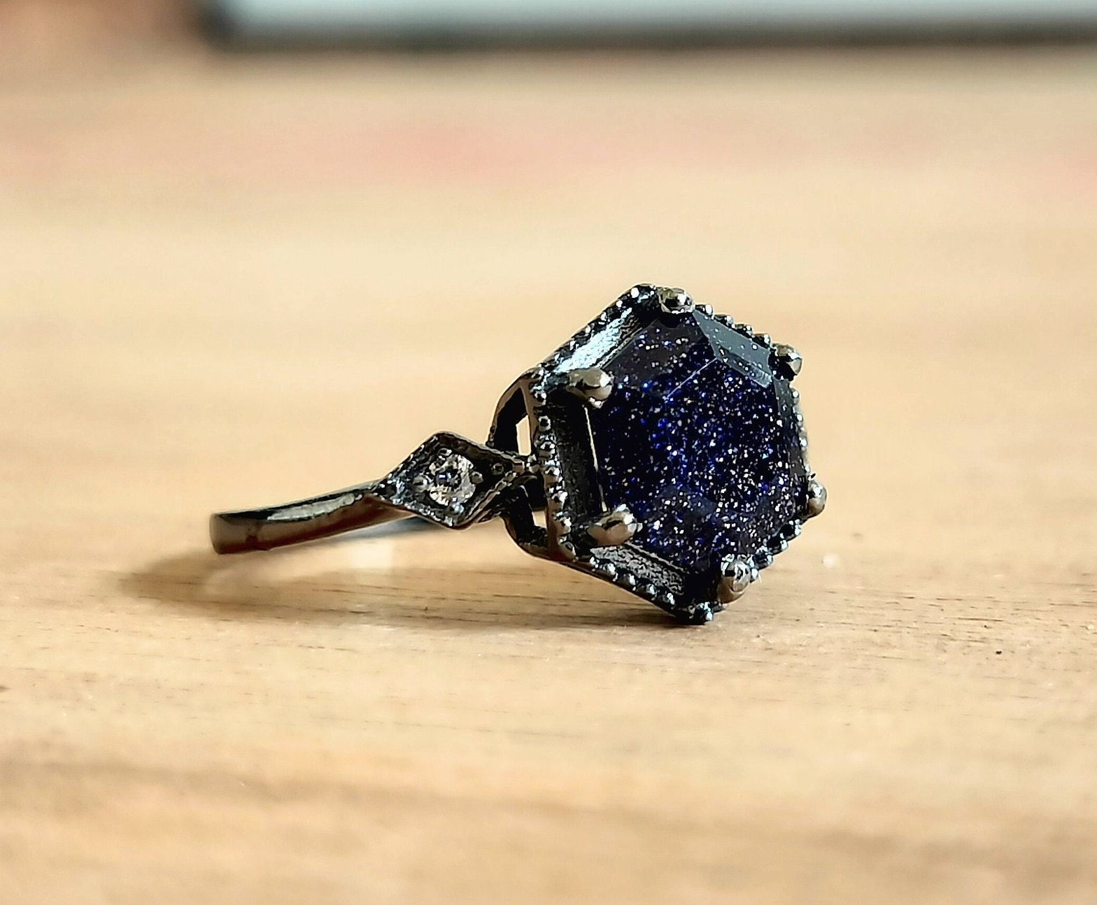 Pandora ring blue stone - Etsy 日本