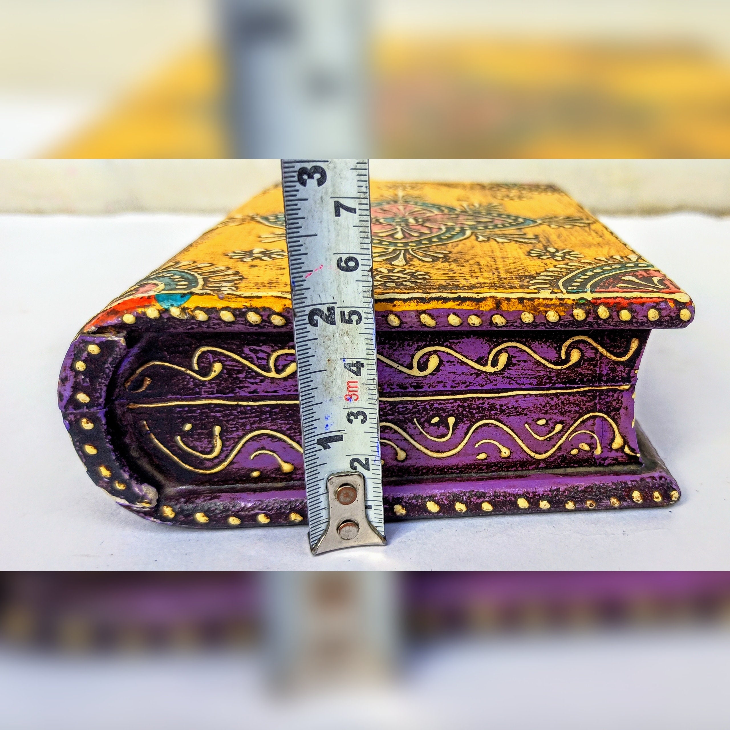 Hand Painted rustic bookends wooden bookends reclaimed wood Etsy