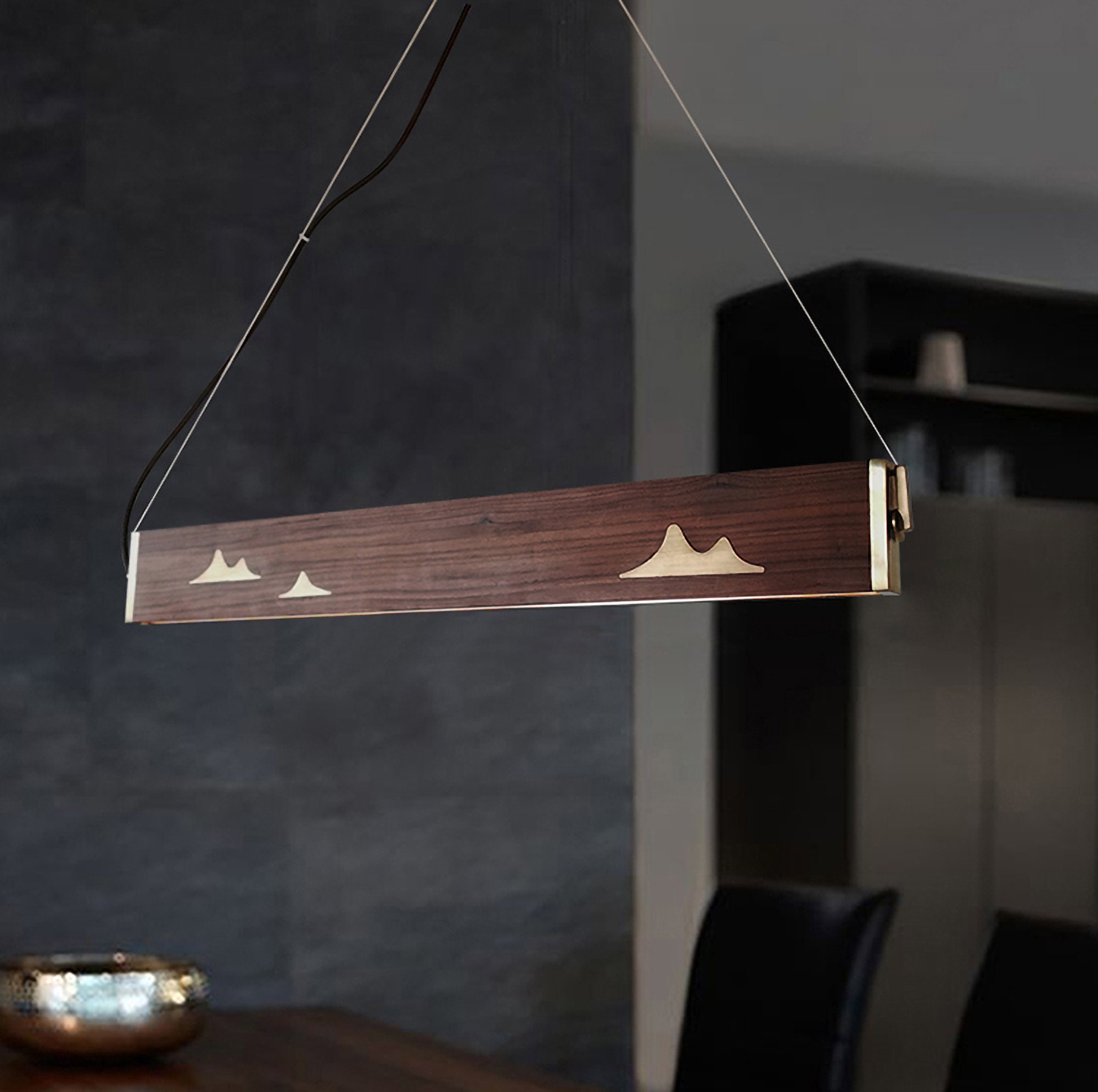 Réglable Bois Chandelier