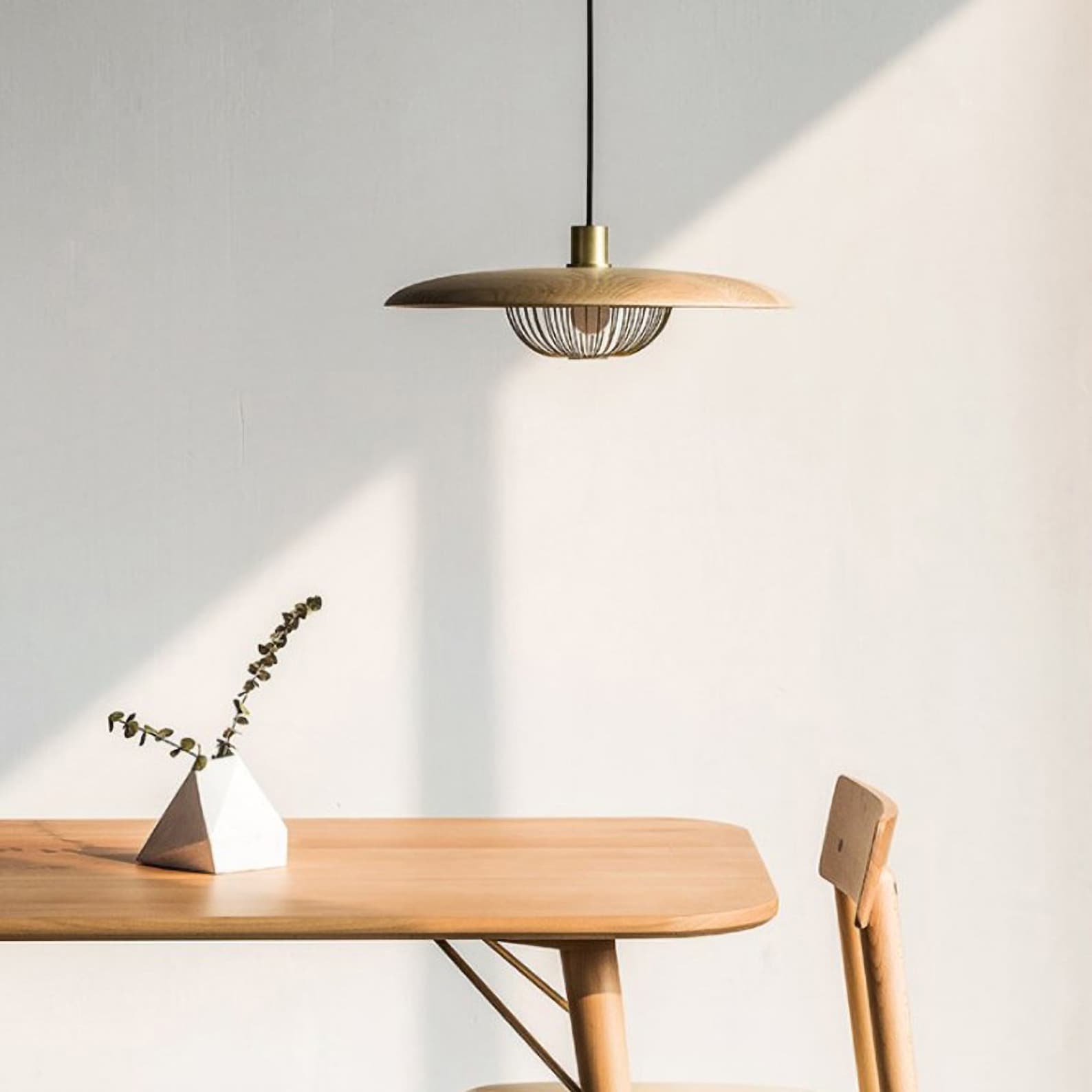 Japanese Style Metal Pendant Light. Simple yet Creative Chic Etsy