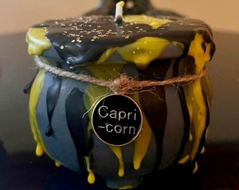 Zodiac/CAPRICORN Birthday Cauldron Candle