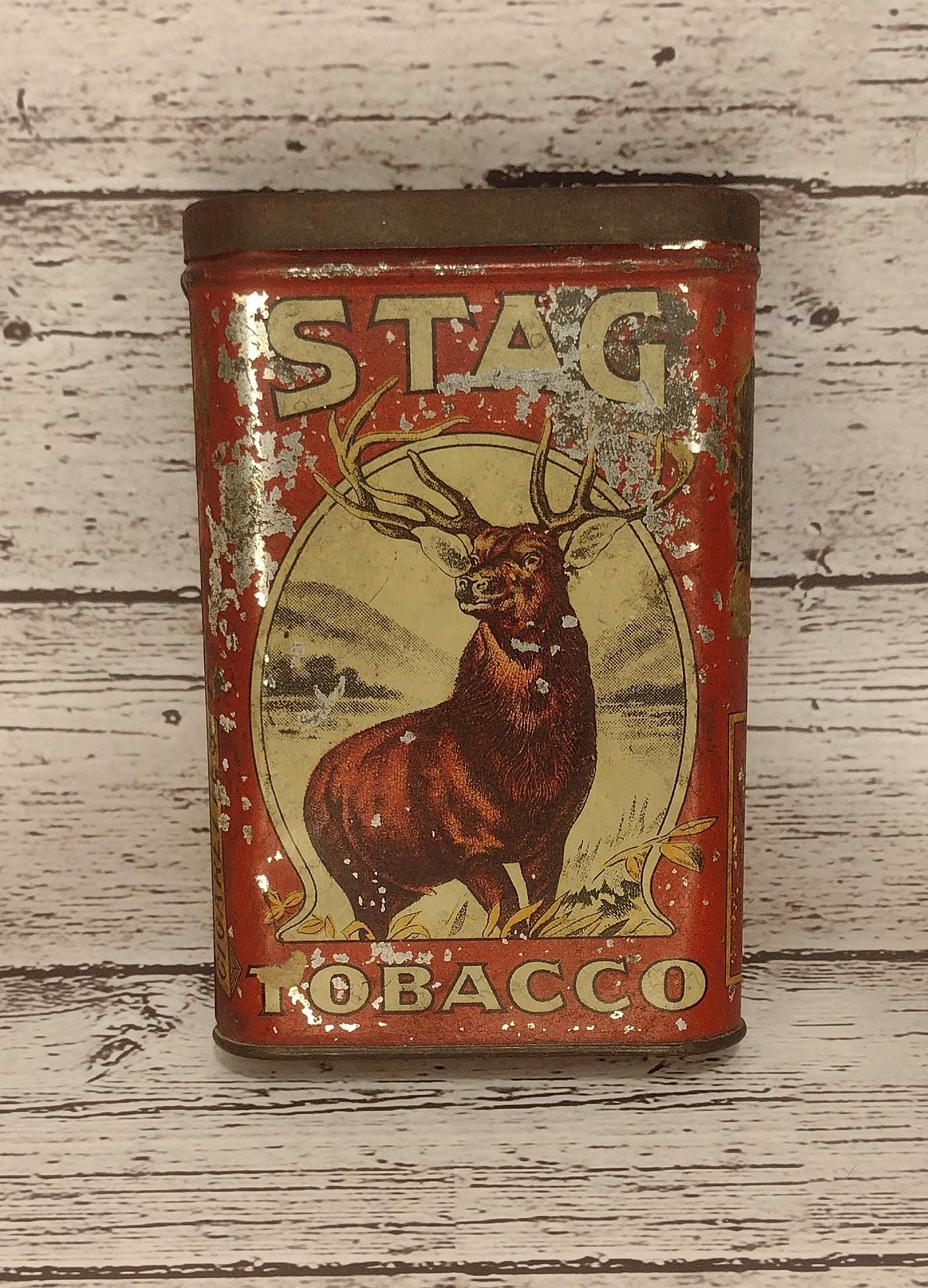 Stag Tobacco Tin