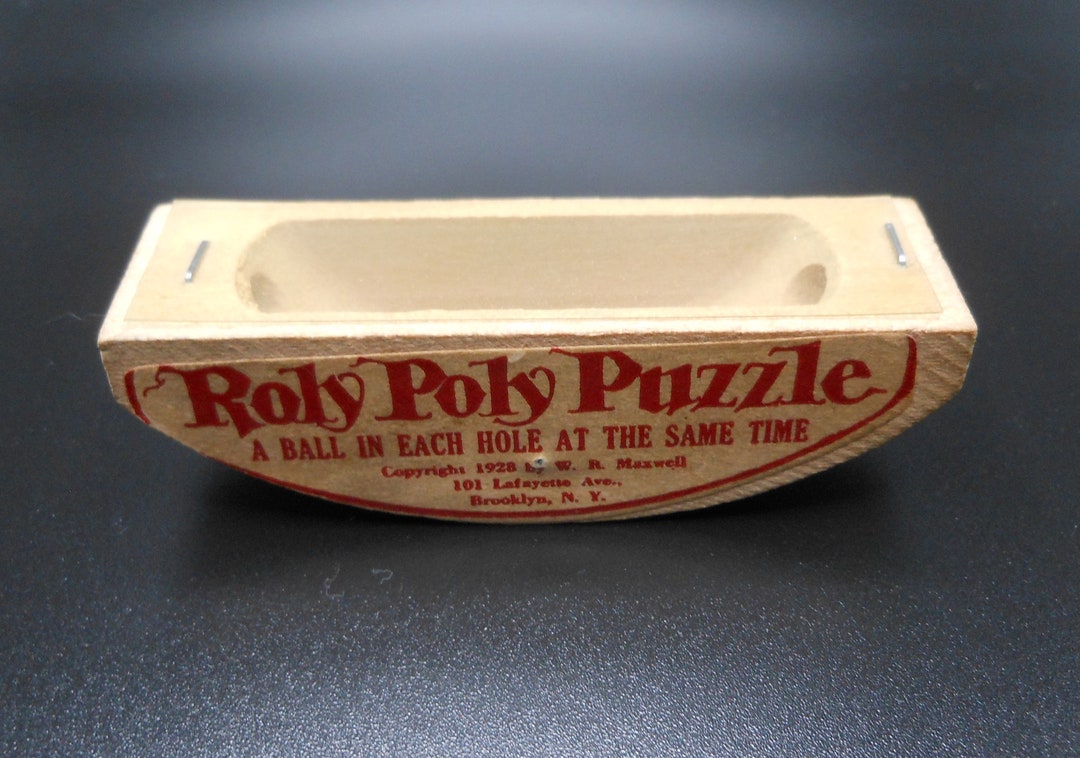 Roly Poly Puzzle Copyright 1928 Vintage Etsy Roly Poly Puzzle Copyright 1928 Vintage Etsy