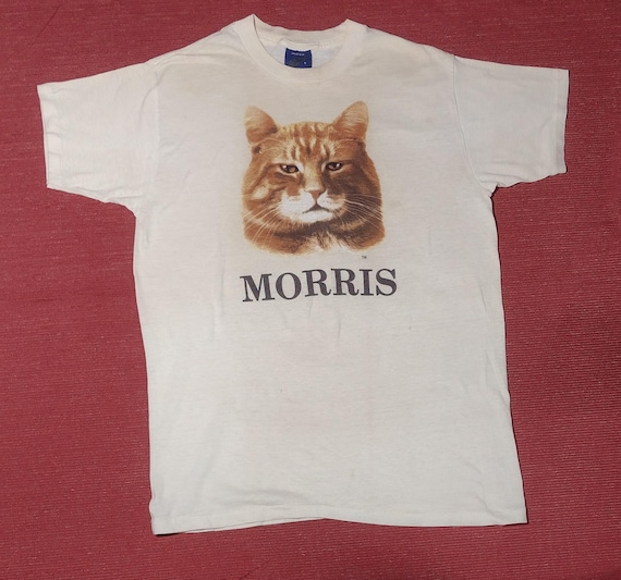Morris - The 9 Lives Cat- T-shirt Vintage