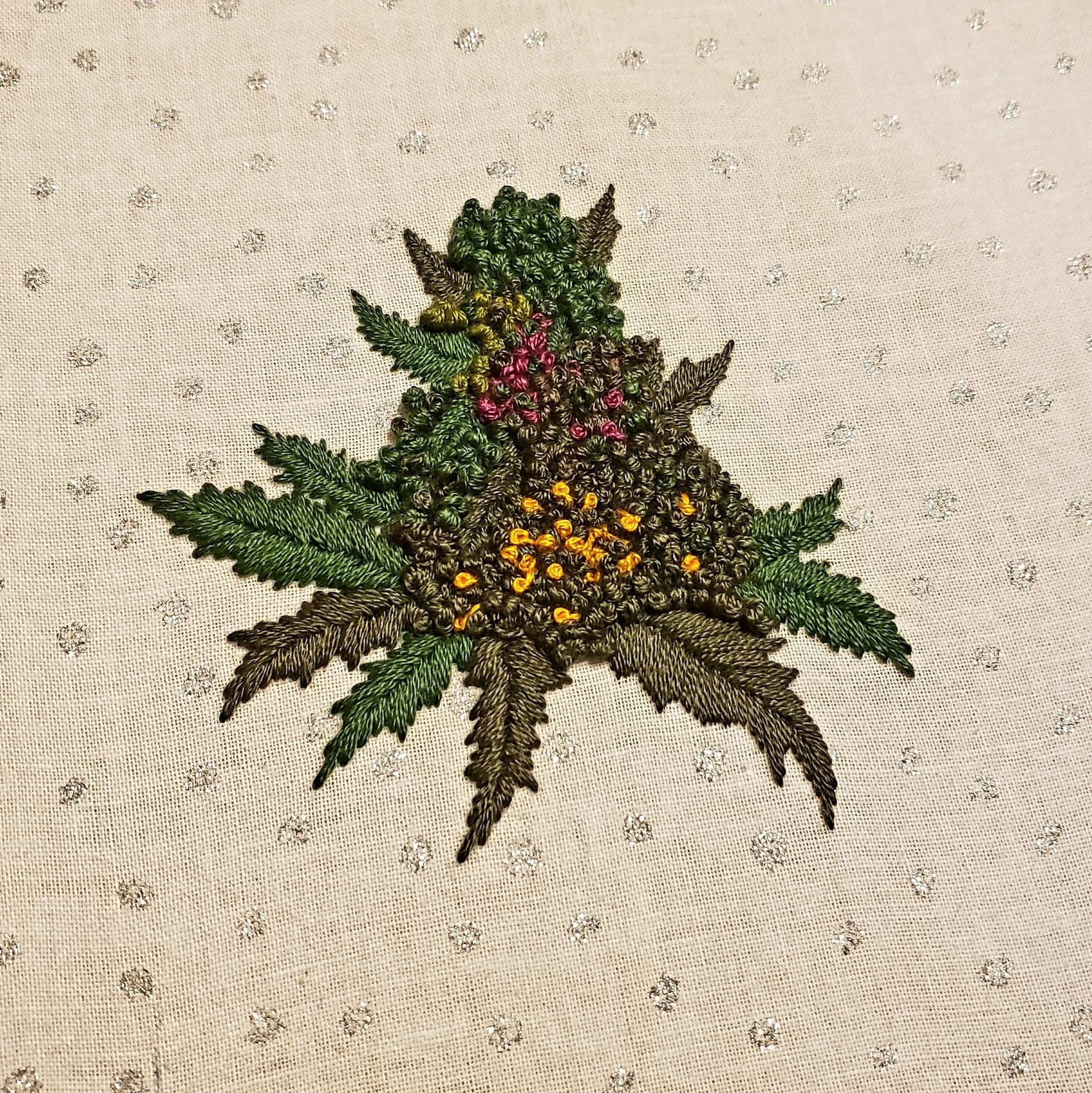 HealTHCare bud embroidery pattern Etsy