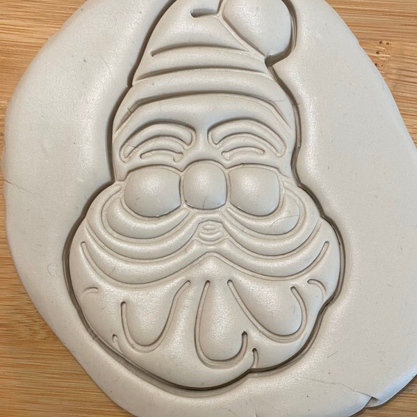 Santa Claus #1 Cookie Cutter with detail