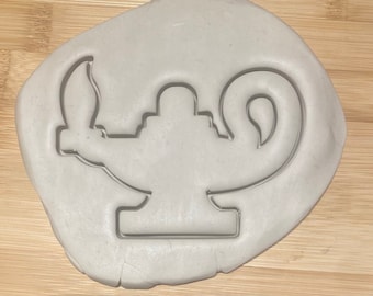 Lamp Cookie Cutter Outline