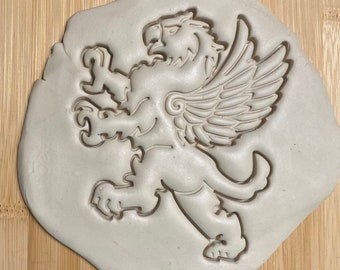 Griffin Cookie Cutter with detail