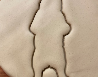 Standing Bear Cookie Cutter