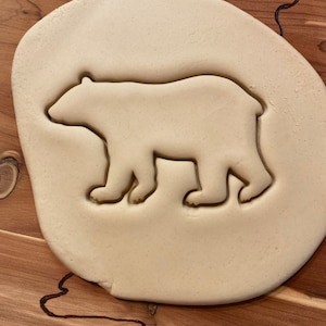 Bear Cookie Cutter - Animal Face - Animal Head – Jameson Cookie Company