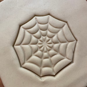 Spider Web Cookie Cutter with detail